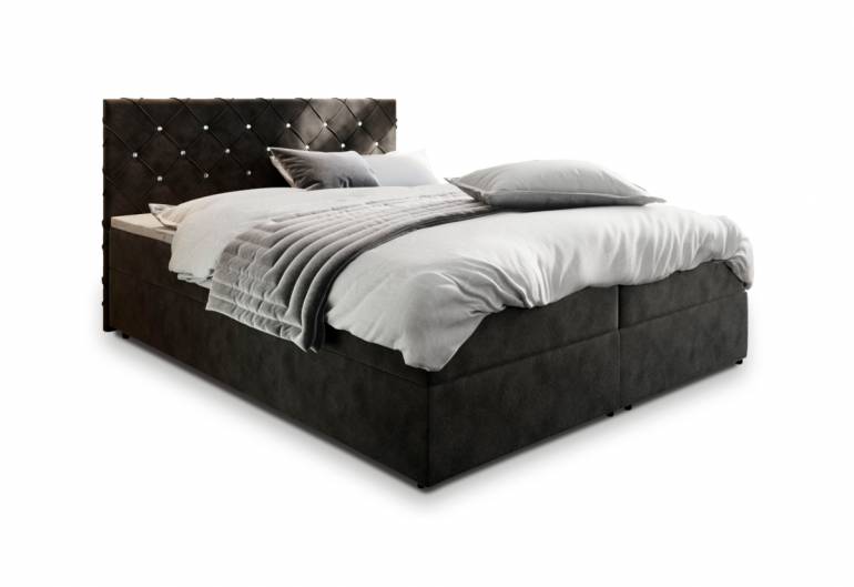 Čalouněná postel boxspring RIVA