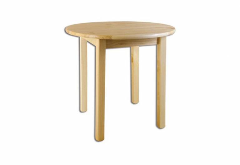 Kulatý dřevěný stůl SONOMA