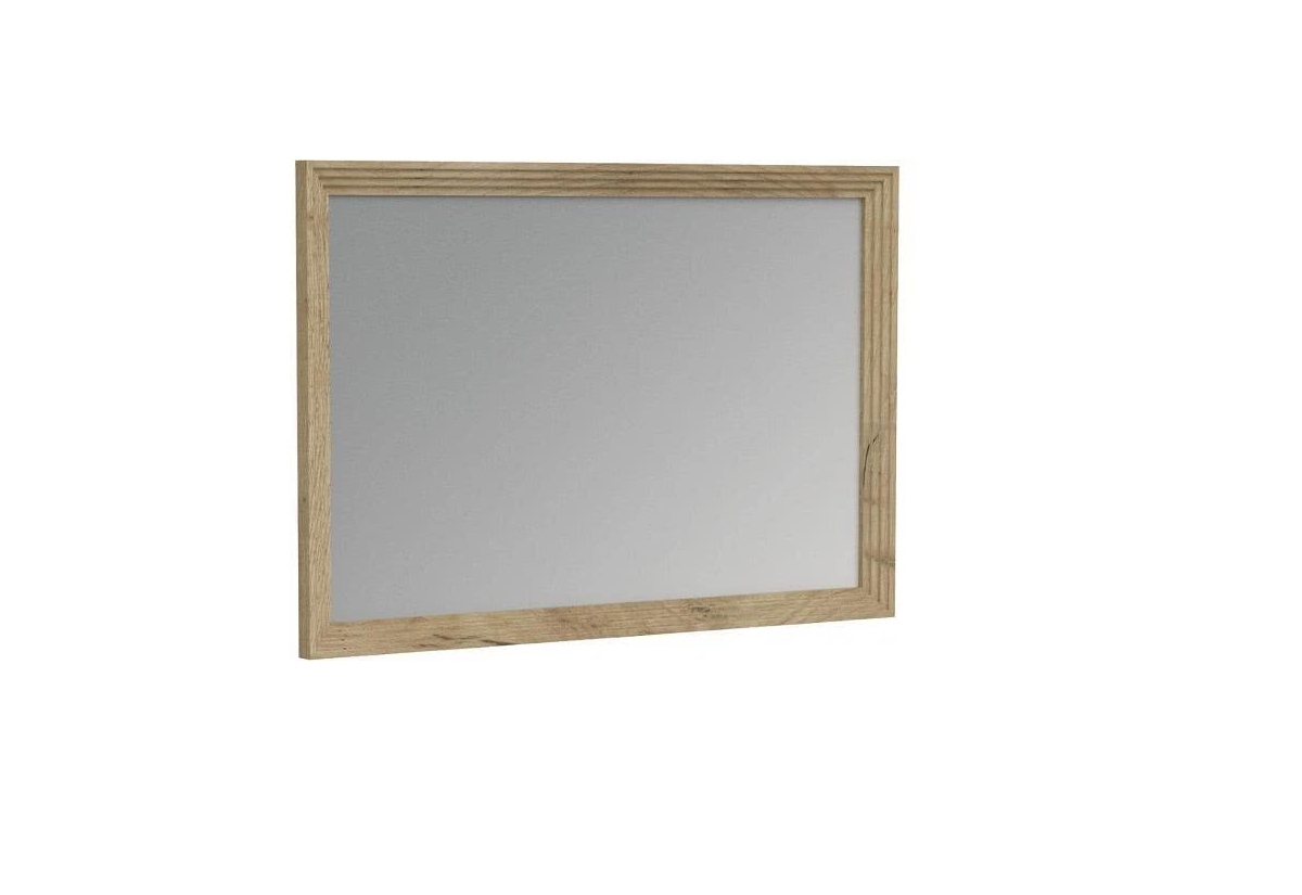 Supermobel Zrcadlo ROYAL LS, bílá sosna skandinávská/dub divoký