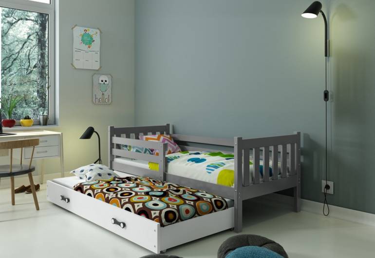 Dětská postel CARINO P2 + matrace + rošt ZDARMA