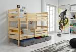 Dětská patrová postel ERYK 2 + úložný prostor + matrace + rošt ZDARMA