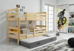 Dětská patrová postel ERYK 3 + matrace + rošt ZDARMA