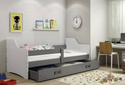 Dětská postel SOFIX P1 + úložný prostor + matrace + rošt ZDARMA