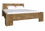 Manželská postel MONTANA L-1 + matrace + rošt 160x200 cm