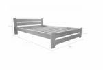 Postel EUREKA 2 + matrace + rošt ZDARMA, 90 x 200 cm