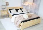 Vyvýšená postel JOANA + matrace + rošt ZDARMA, 180x200 cm