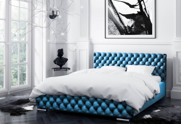 Čalouněná postel FARO s matrací, 180x200