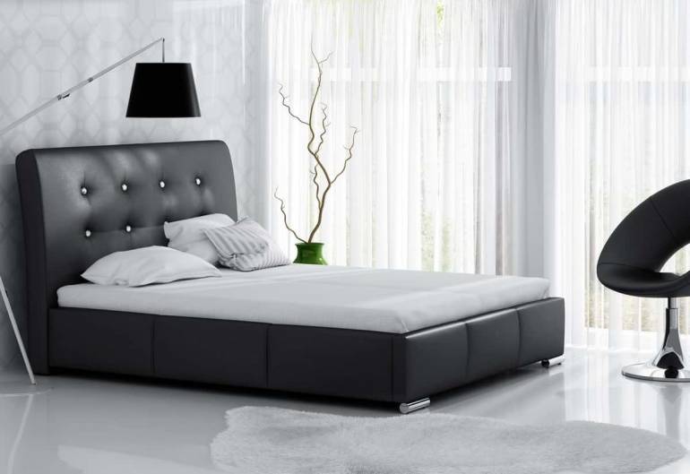 Čalouněná postel VERONA s matrací, 180x200