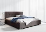 Čalouněná postel SCANDI s matrací, 180x200