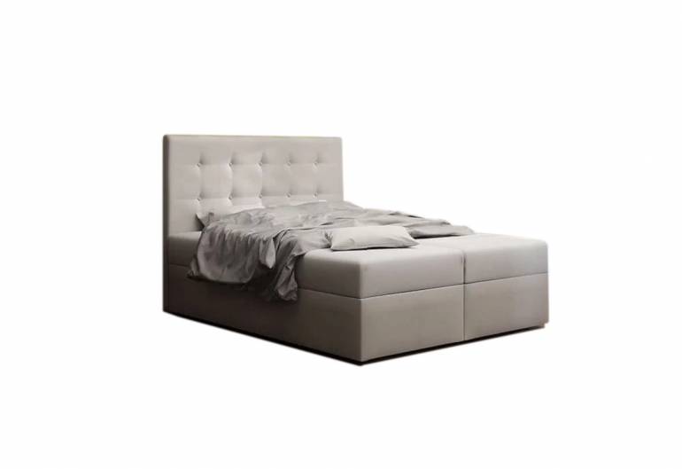 Čalouněná postel DUO 1 + úložný prostor + matrace
