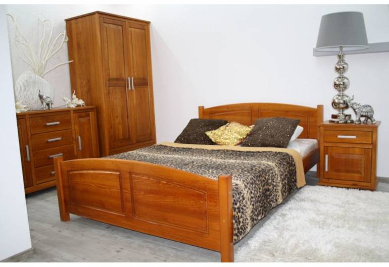 Postel z masivu ZYTA + rošt ZDARMA