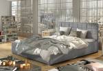 Čalouněná manželská postel GRAND + úložný prostor + rošt