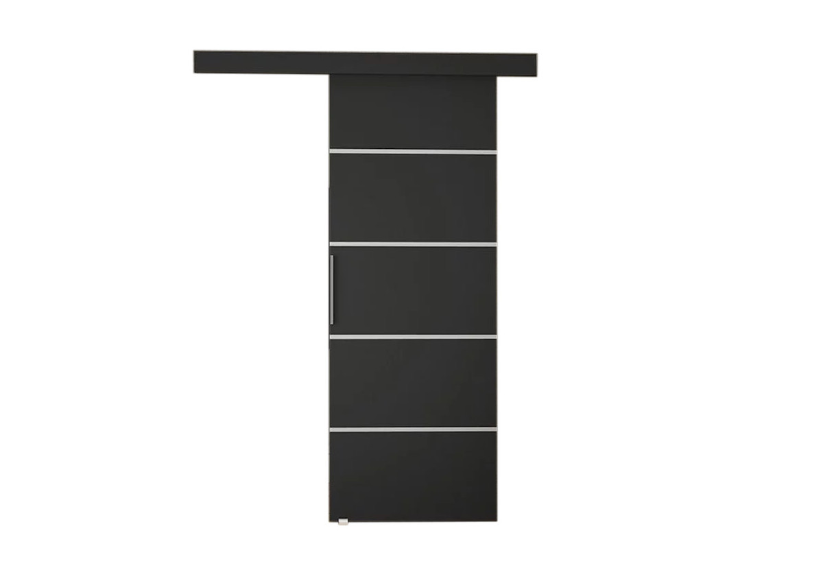 Supermobel Posuvné dveře MARTI III, 86,5x205, černá