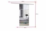 Posuvné dveře se zrcadlem MIRROR PLUS
