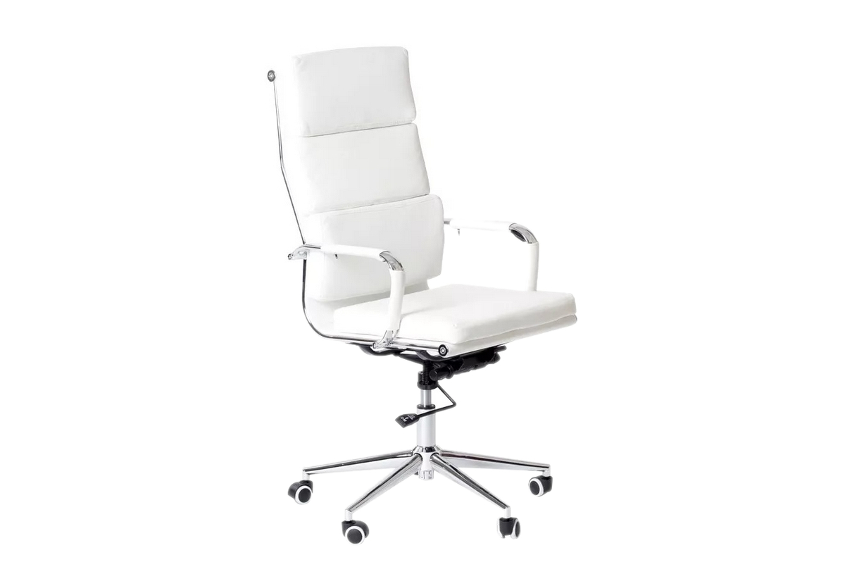 Supermobel Kancelářská židle ADK SOFT, bílá, ADK053010