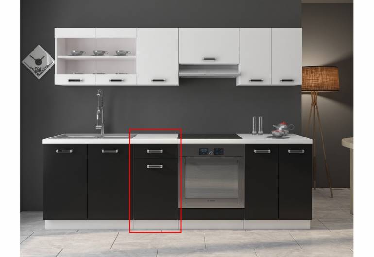 Kuchyňská skříňka dolní s pracovní deskou OMEGA