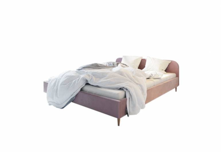 Jednolůžková čalouněná postel LOFT + rošt + matrace, 120x200