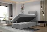 Čaloněná jednolůžková postel ARCO