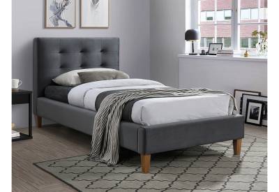Čalouněná postel TEXAS Velvet + rošt