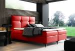 Čalouněná postel boxspring FIGARO + topper