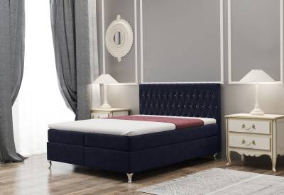 Čalouněná postel boxspring KATE