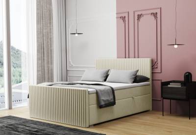 Čalouněná postel boxspring PARIS