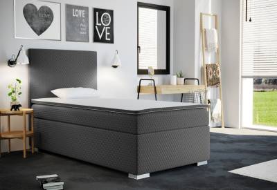 Čalouněná postel boxspring ICON + topper