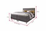 Čalouněná postel boxspring IBIZA
