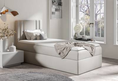 Čalouněná postel boxspring CARMEN MINI + vrchní matrace