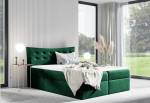 Čalouněná postel boxspring HAVANA + topper