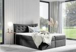 Čalouněná postel boxspring HAVANA + topper