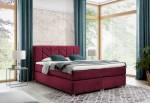 Čalouněná postel boxspring JODLA + topper