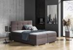 Čalouněná postel boxspring OFELIA + topper