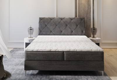 Čalouněná postel boxspring MACON