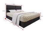Čalouněná postel boxspring LONIS