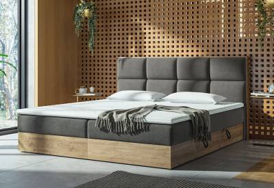 Čalouněná postel boxspring EUPHORIA