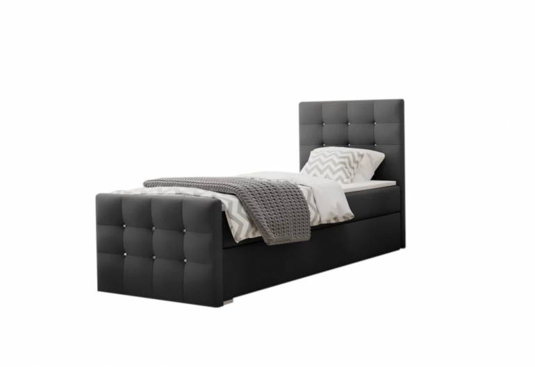 Čalouněná postel boxspring MARIN