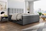 Čalouněná postel boxspring PALMA + vrchní matrace