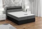 Čalouněná postel boxspring MODENA + vrchní matrace