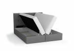 Čalouněná postel boxspring PORIO