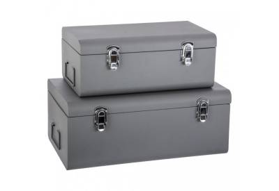 Set úložných boxů METAL