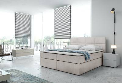 Čalouněná postel boxspring TYP 57