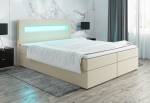 Čalouněná postel boxspring LOZE 3