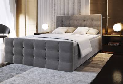 Čalouněná postel boxspring AMON