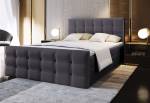 Čalouněná postel boxspring AMON