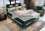 Čalouněná postel boxspring BENZ