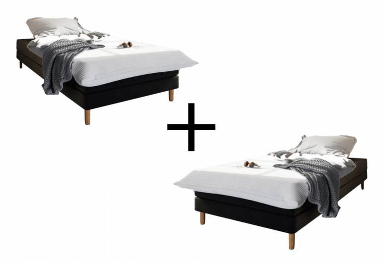 Akční set 1+1 hotelová postel HENRYK 1