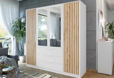 Šatní skríň BALI LUX D4
