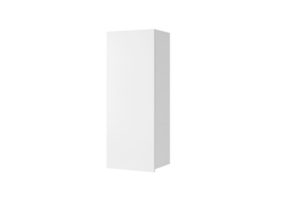 Supermobel Závěsná skříňka CALABRINI WISZ PION, 45x117x32, bílá/bílý lesk