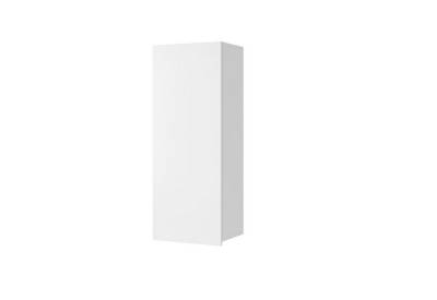 Závěsná skříňka CALABRINI WISZ PION, 45x117x32, bílá/bílý lesk